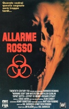 Warning Sign - Italian VHS movie cover (xs thumbnail)