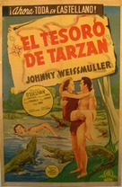Tarzan&#039;s Secret Treasure - Argentinian Movie Poster (xs thumbnail)