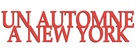 Autumn in New York - French Logo (xs thumbnail)