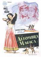 The Magic Carpet - Spanish Movie Poster (xs thumbnail)