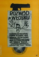 Divorzio all&#039;italiana - Polish Movie Poster (xs thumbnail)