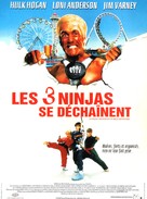 3 Ninjas: High Noon at Mega Mountain - French Movie Poster (xs thumbnail)