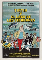 Tintin et le lac aux requins - Spanish Movie Poster (xs thumbnail)