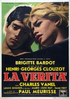 La v&eacute;rit&eacute; - Italian Movie Poster (xs thumbnail)
