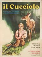 The Yearling - Italian Movie Poster (xs thumbnail)