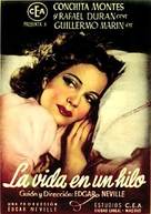 La vida en un hilo - Spanish Movie Poster (xs thumbnail)