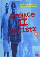 Menace II Society - British DVD movie cover (xs thumbnail)