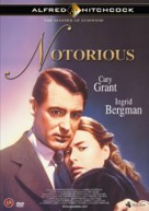 Notorious - Danish DVD movie cover (xs thumbnail)