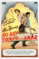 No Time for Love - Spanish Movie Poster (xs thumbnail)