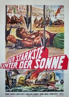 Maciste, l'eroe pi&ugrave; grande del mondo - German Movie Poster (xs thumbnail)