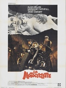 The Girl on a Motocycle - French Movie Poster (xs thumbnail)