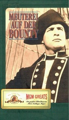 Mutiny on the Bounty - German VHS movie cover (xs thumbnail)
