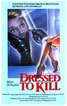 Dressed to Kill - Norwegian Movie Poster (xs thumbnail)