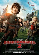 How to Train Your Dragon 2 - Swedish Movie Poster (xs thumbnail)
