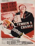 Witness for the Prosecution - French Movie Poster (xs thumbnail)