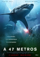 47 Meters Down - Spanish Movie Poster (xs thumbnail)