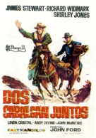 Two Rode Together - Spanish Movie Poster (xs thumbnail)