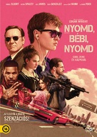 Baby Driver - Hungarian DVD movie cover (xs thumbnail)