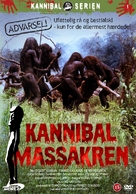 Cannibal Holocaust - Danish DVD movie cover (xs thumbnail)