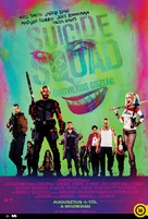 Suicide Squad - Hungarian Movie Poster (xs thumbnail)