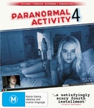 Paranormal Activity 4 - Australian Blu-Ray movie cover (xs thumbnail)