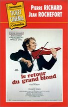 Le retour du grand blond - French VHS movie cover (xs thumbnail)