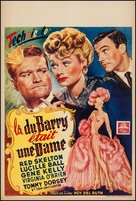 Du Barry Was a Lady - Belgian Movie Poster (xs thumbnail)