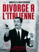 Divorzio all&#039;italiana - French Re-release movie poster (xs thumbnail)