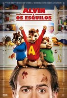Alvin and the Chipmunks - Brazilian Movie Poster (xs thumbnail)