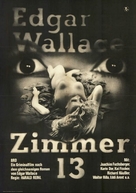 Zimmer 13 - German Movie Poster (xs thumbnail)