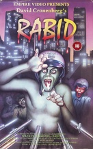 Rabid - British VHS movie cover (xs thumbnail)