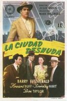 The Naked City - Spanish Movie Poster (xs thumbnail)