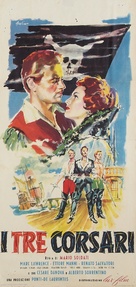 I tre corsari - Italian Movie Poster (xs thumbnail)