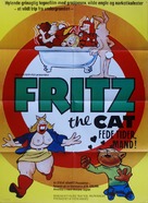 Fritz the Cat - Danish Movie Poster (xs thumbnail)