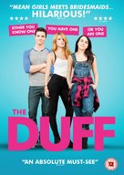 The DUFF - British DVD movie cover (xs thumbnail)