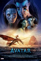 Avatar: The Way of Water - Romanian Movie Poster (xs thumbnail)