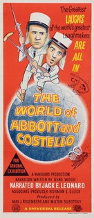 The World of Abbott and Costello - Australian Movie Poster (xs thumbnail)