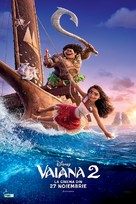 Moana 2 - Romanian Movie Poster (xs thumbnail)