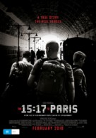 The 15:17 to Paris - Australian Movie Poster (xs thumbnail)
