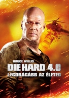 Live Free or Die Hard - Hungarian Movie Cover (xs thumbnail)
