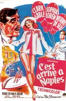 It Started in Naples - French Movie Poster (xs thumbnail)