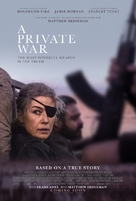 A Private War - Movie Poster (xs thumbnail)