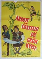 Jack and the Beanstalk - Swedish Movie Poster (xs thumbnail)