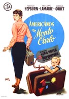 Nous irons &agrave; Monte Carlo - Spanish Movie Poster (xs thumbnail)