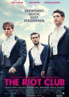 The Riot Club - German Movie Poster (xs thumbnail)