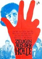 Zeugin aus der H&ouml;lle - German Movie Poster (xs thumbnail)