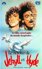 Jekyll and Hyde... Together Again - French VHS movie cover (xs thumbnail)