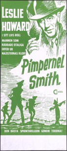 &#039;Pimpernel&#039; Smith - Swedish poster (xs thumbnail)