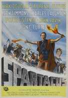 Spartacus - Swedish Movie Poster (xs thumbnail)