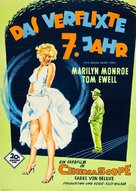 The Seven Year Itch - German Movie Poster (xs thumbnail)